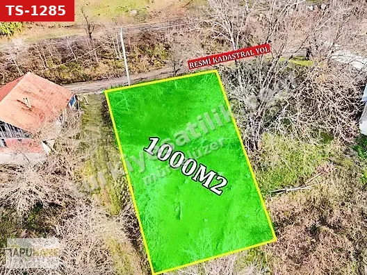 TAPUHANE'DEN BİR DÖNÜM SATILIK İMARLI ARSA